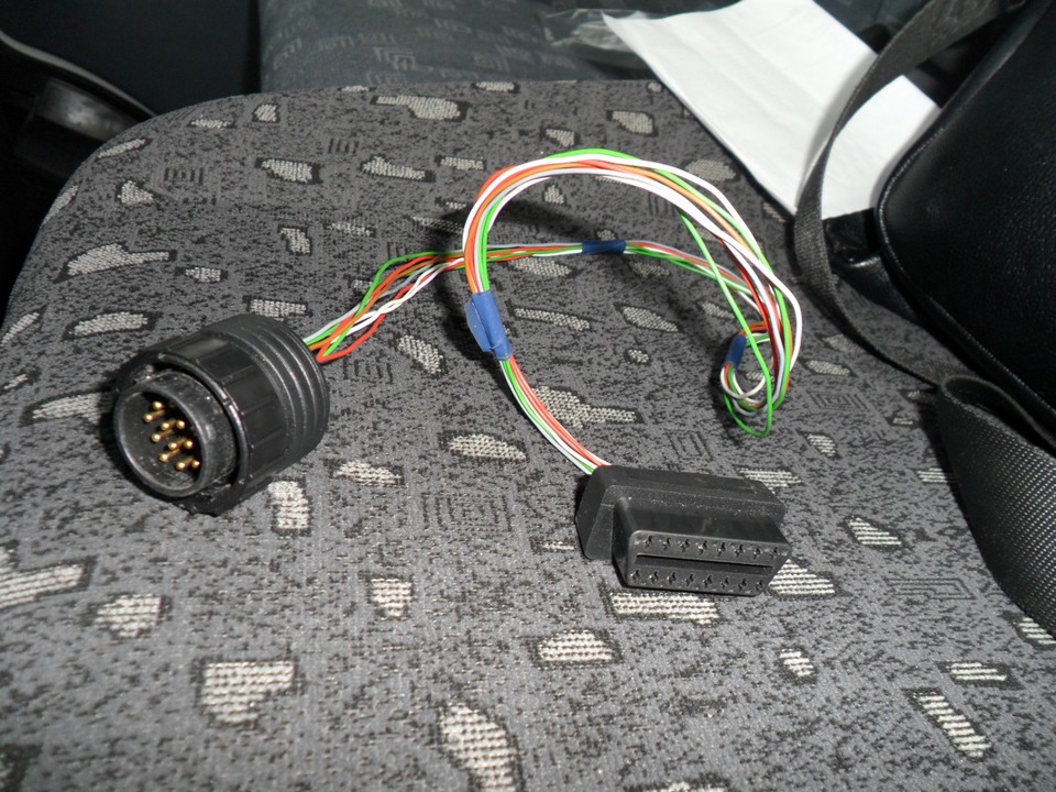 14 контактний перехідник obd2-14 pin для Autocom 3