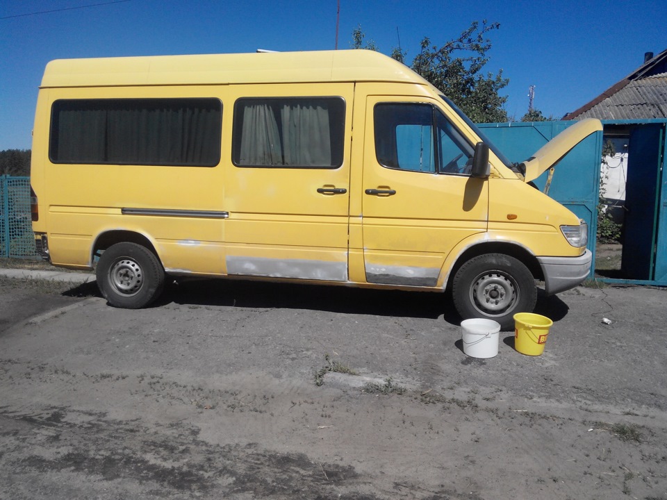 Фарбування бочини. 1