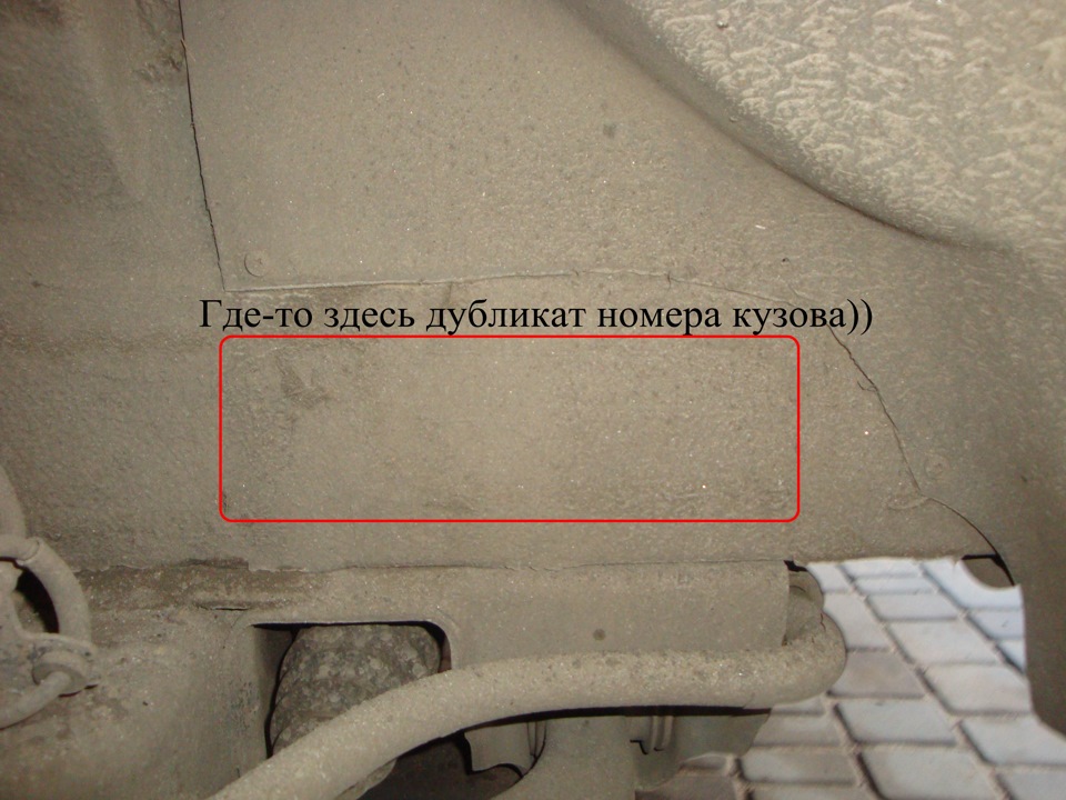 дублювання номера кузова 3