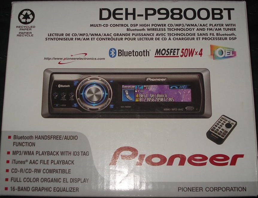 Магнітол Pioneer 1