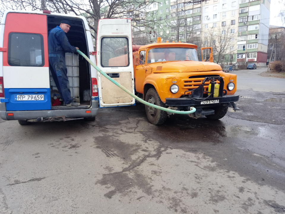 Заправив тосол назиму))))) 2