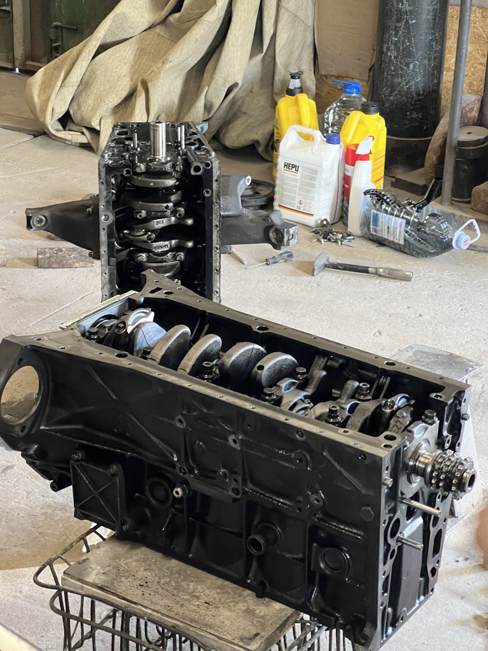 Лопнув 5 поршень 2.7 cdi 5