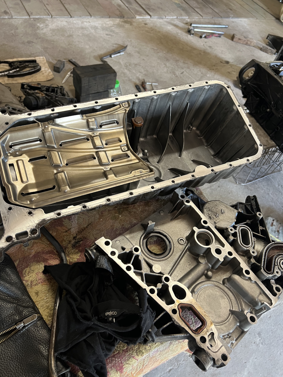 Лопнув 5 поршень 2.7 cdi 4
