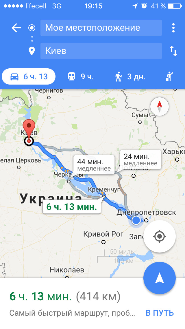 Вигляд з голови) і поїздка до Києва 2