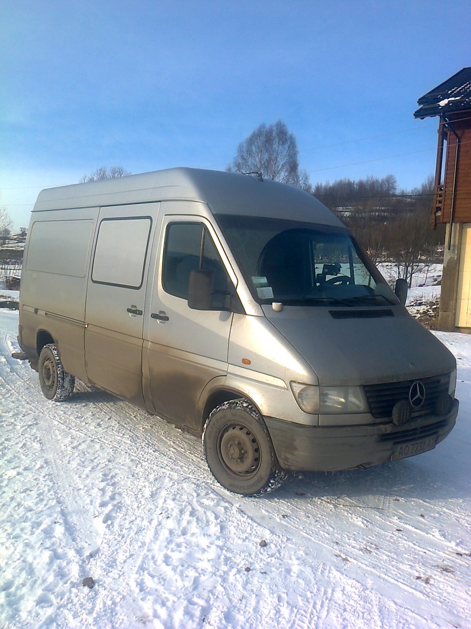 Зима в карпатах 4