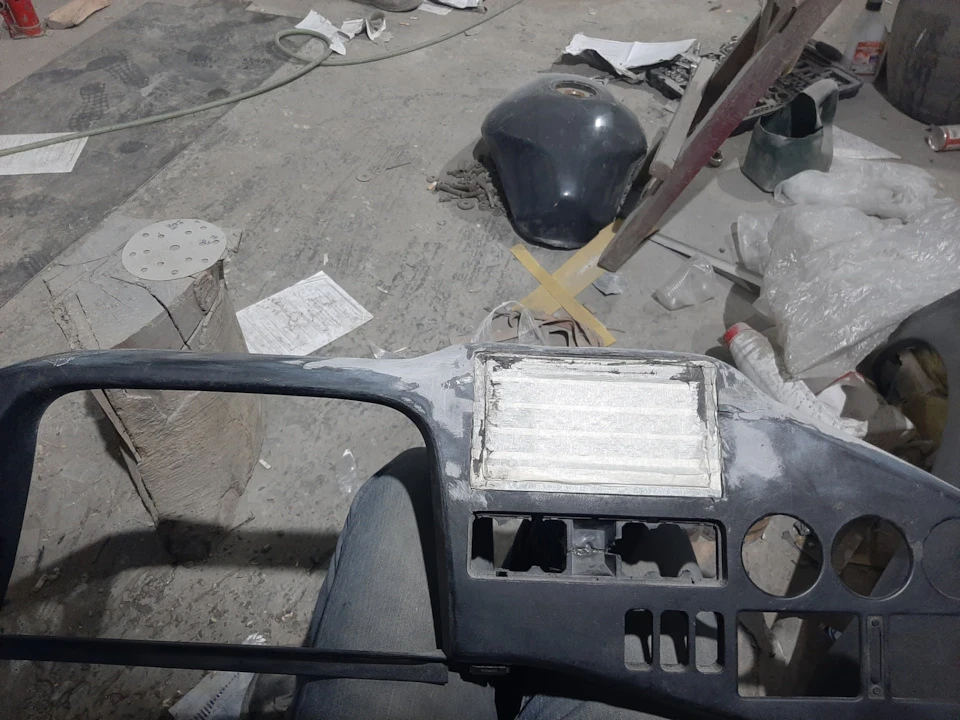 Панель під 2din.