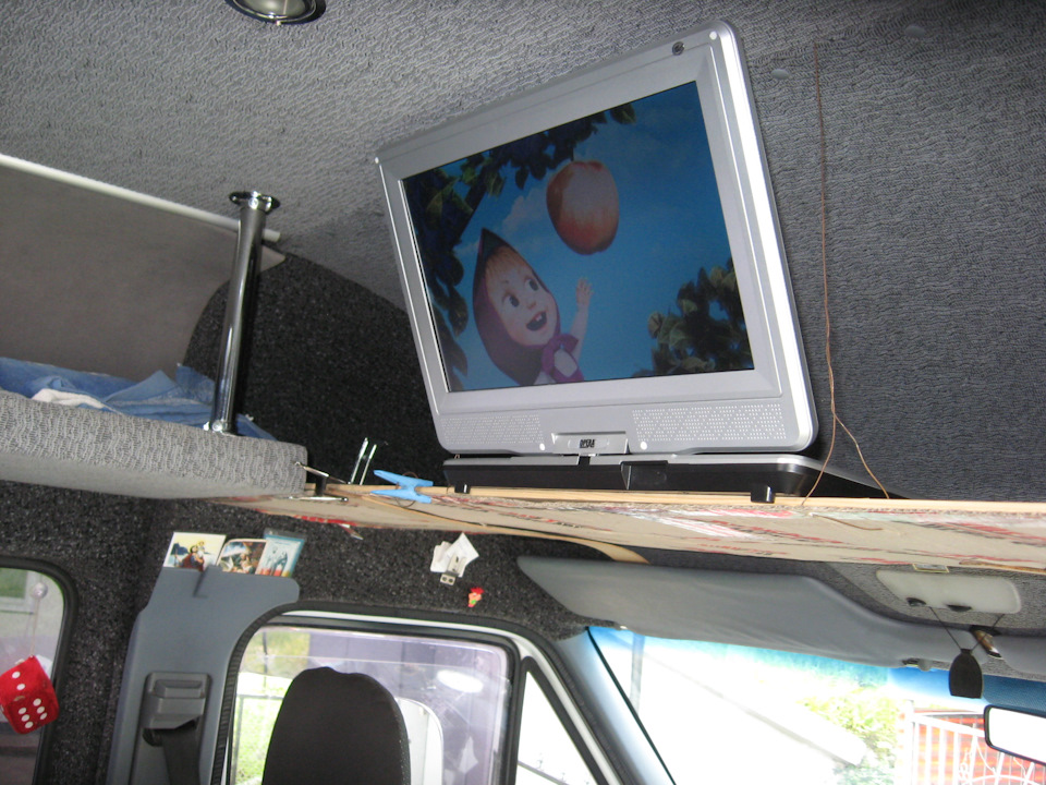 Полка, TV+DVD в Спринтер. 4