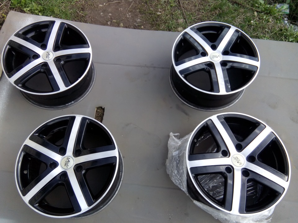 Диски WOLF R 17 на Mersedes Sprinter! 1