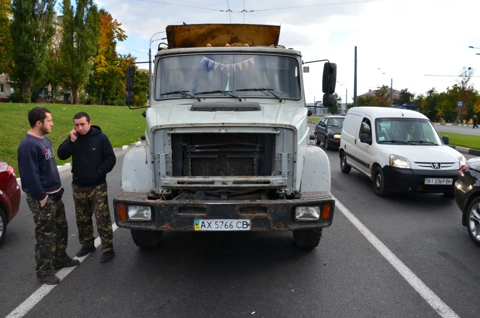 Бережись сміттєвозу