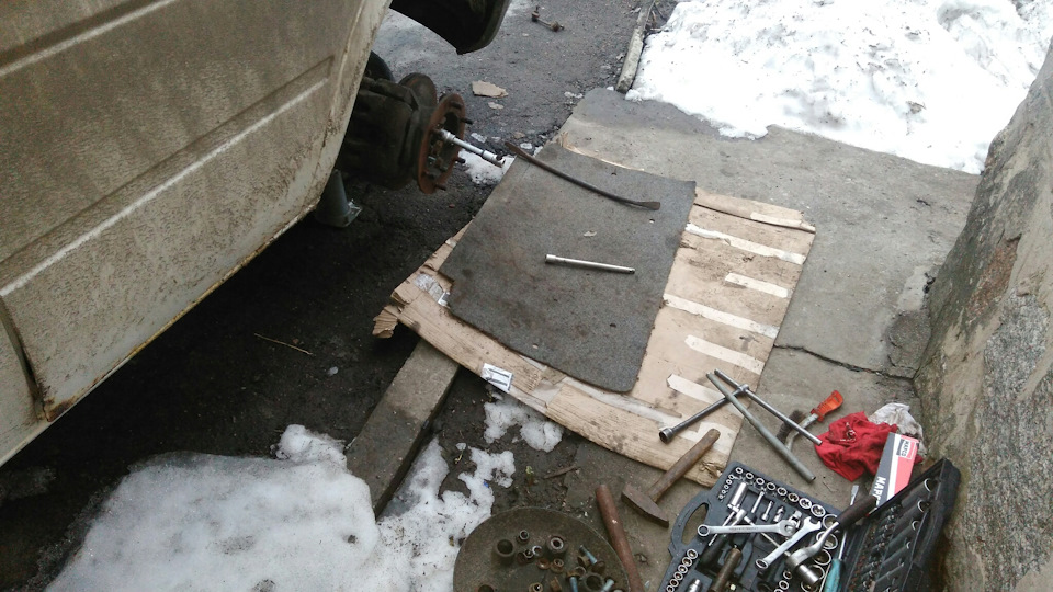 Дрібний ремонт ходової. 3