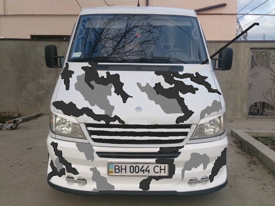 Камуфляж або справа була ввечері, робити не було чого))) 1