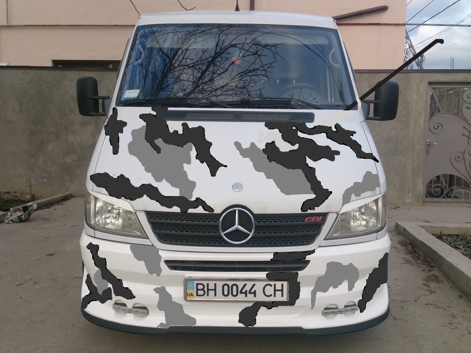 Камуфляж або справа була ввечері, робити не було чого))) 2