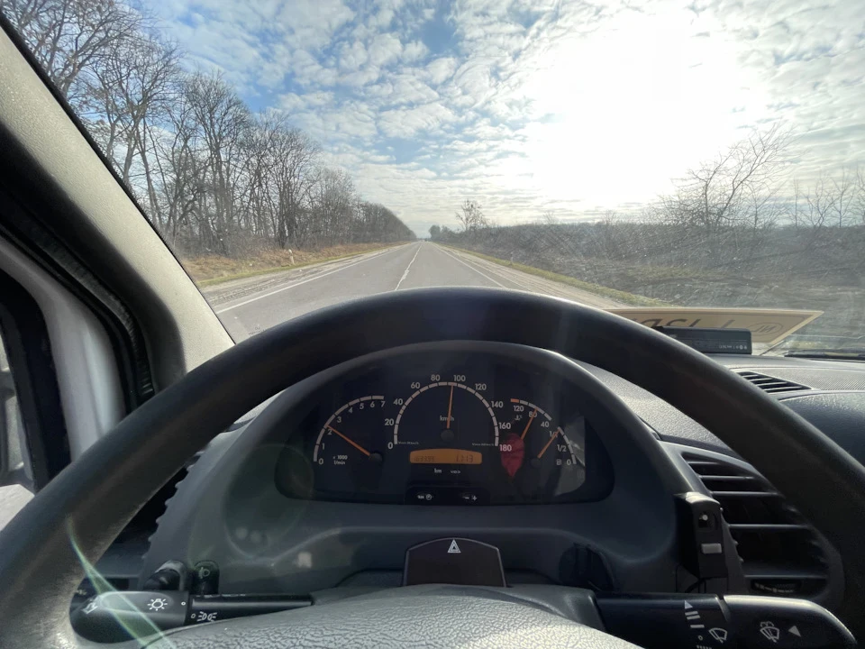700 км на Sprinter CDI 313