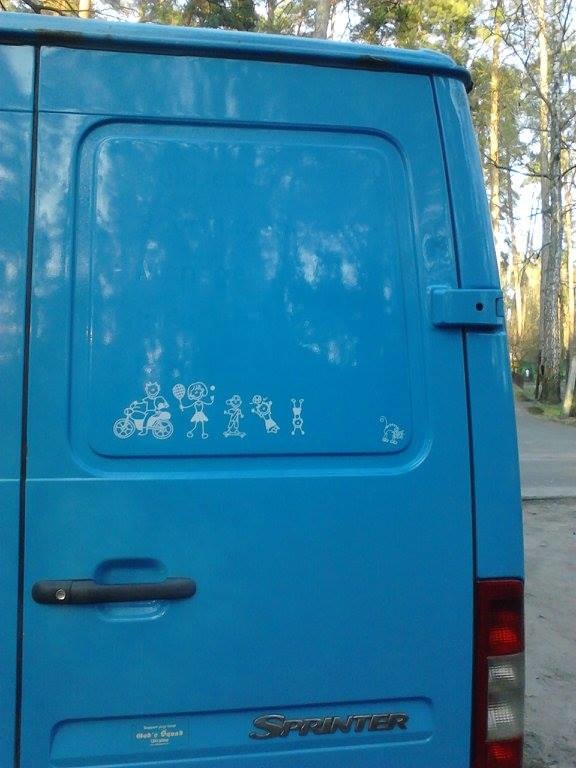 Наклейки для авто 1