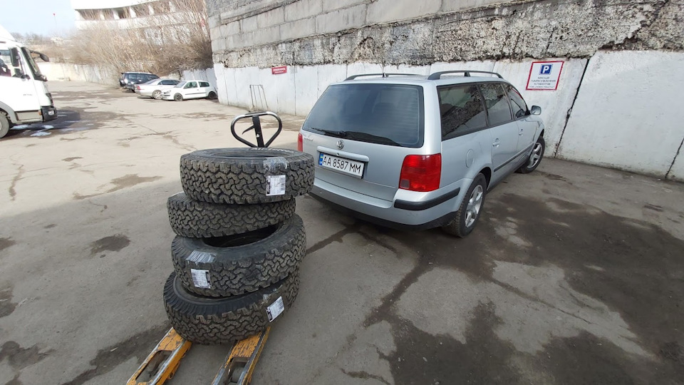 1. Фарбування дисків та гума BFGoodrich AT 245/75 R16 в задньопривідний Спринтер)) 3