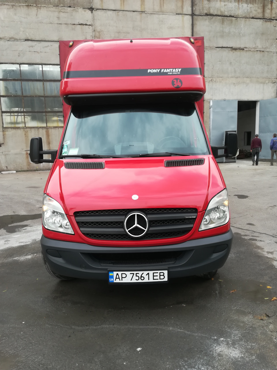 Мойка Mercedes-Benz Sprinter 2