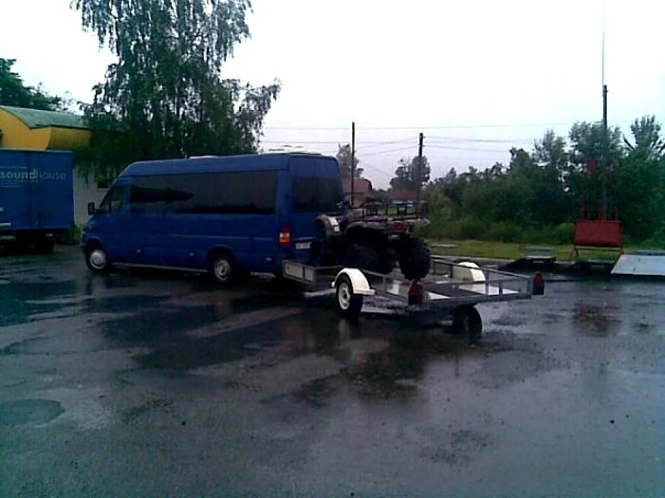 Перевезення квадроцикла