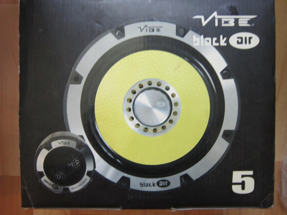 Подарунки продовжуються МВ Спринтеру Мурчику. Автоакустика Vibe BlackAir 5 1