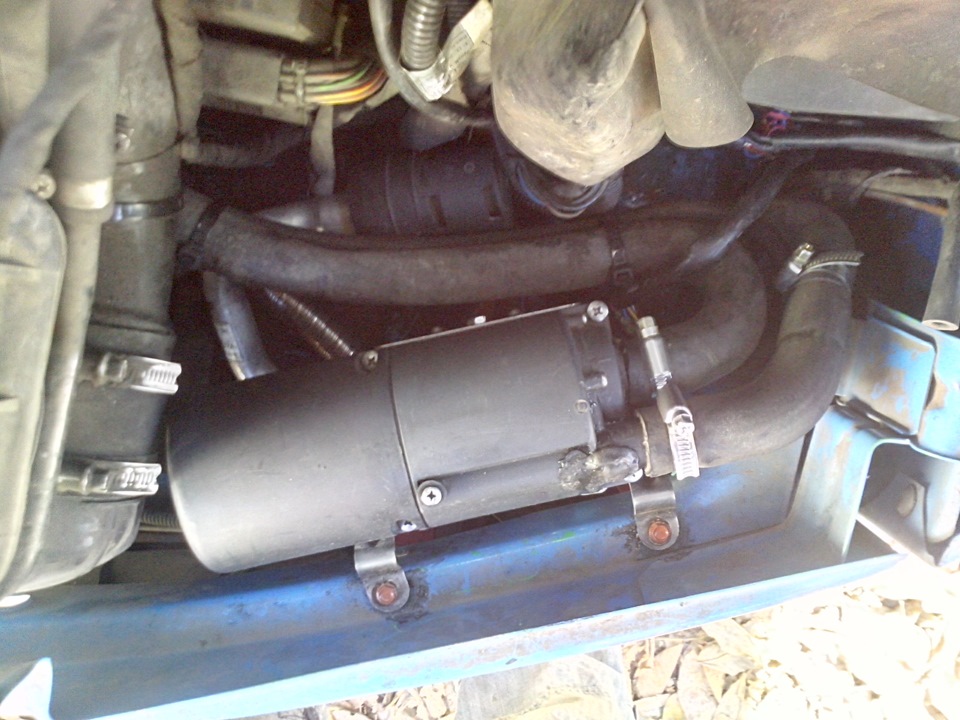 Довгоочікуваний Eberspacher Hydronic D4WSC встановлено 5