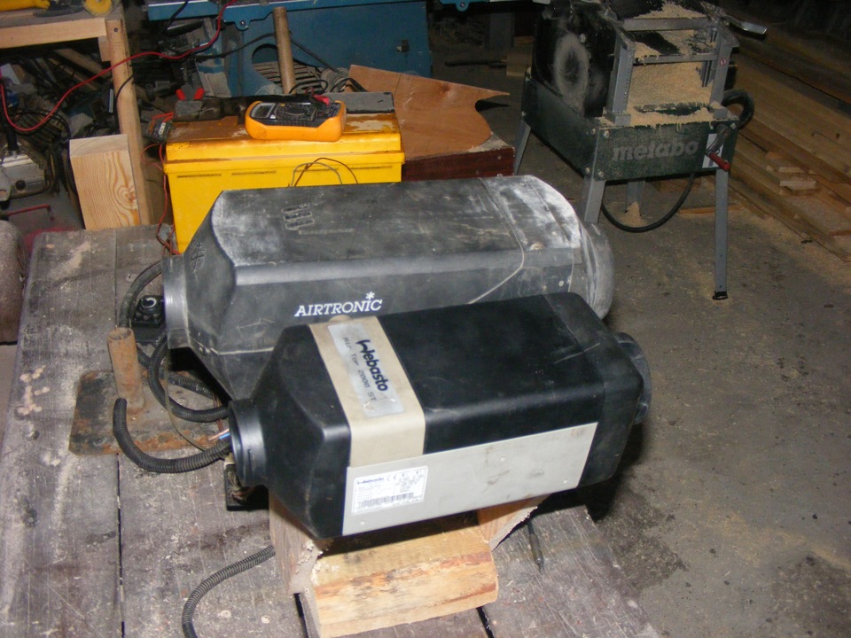 Eberspacher D4 в Sprinter 3
