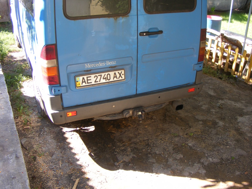 Задня підніжка на SPRINTER (доробив) 1