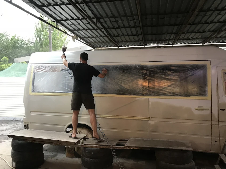 На финишной прямой к покраске