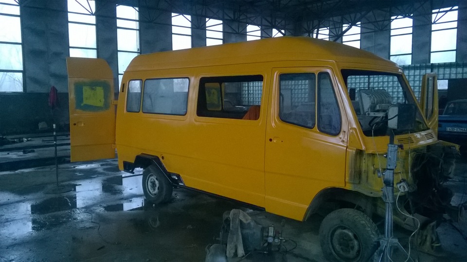 Фарбування, завершення. 2