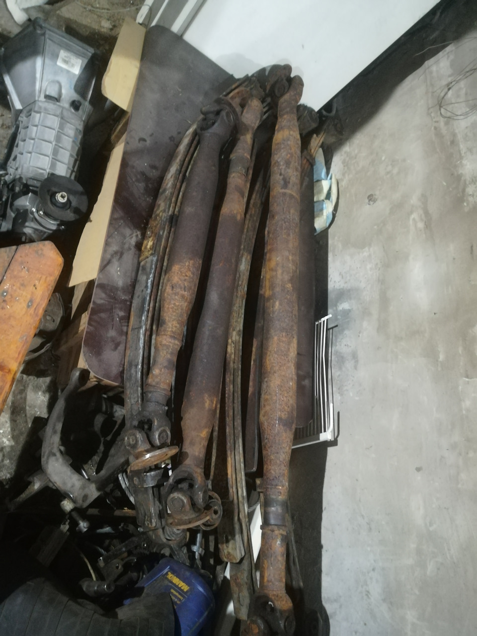 Історія купівлі та підготовки провідних мостів на Mercedes T1 4x4 5