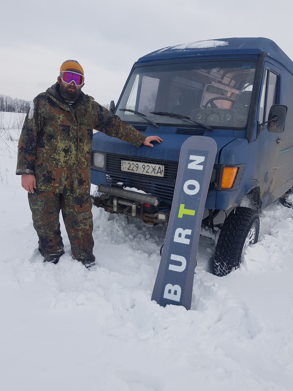 На вихідних додали ще один скіл нашому Mercedes T1 4x4 4