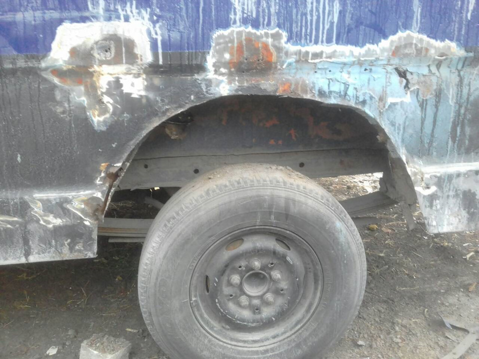 Ремонт кузова Mercedes T1 RAPTOR 4x4 4