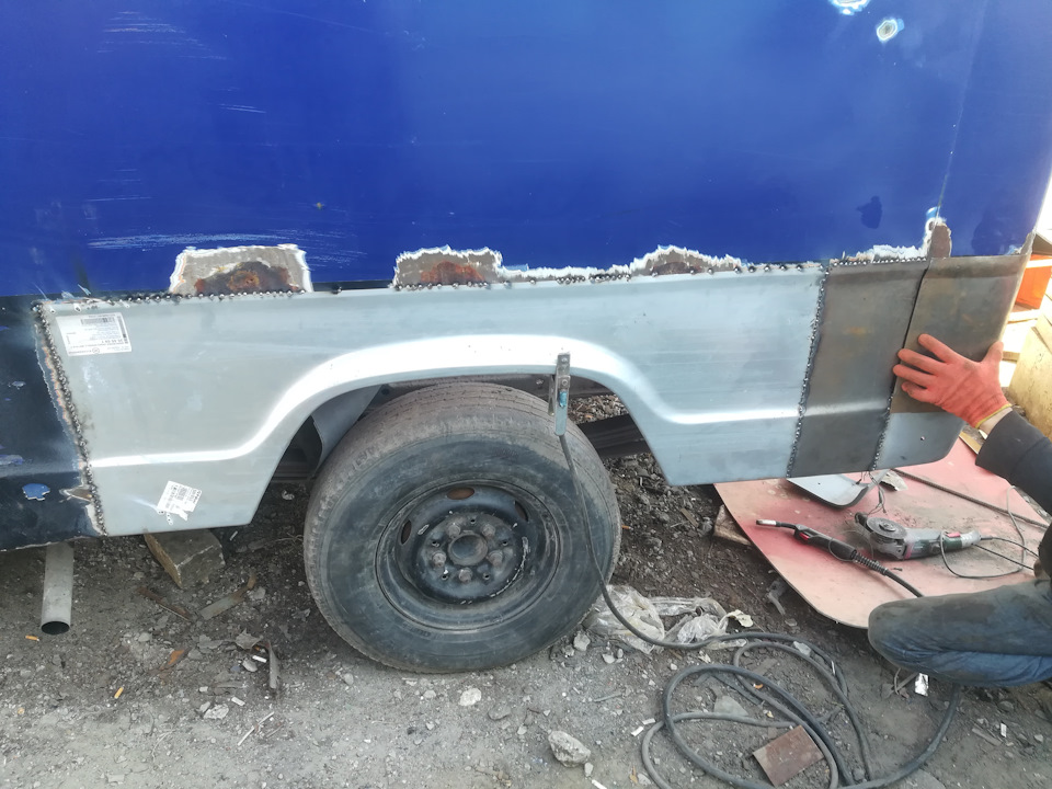 Ремонт кузова Mercedes T1 RAPTOR 4x4 5