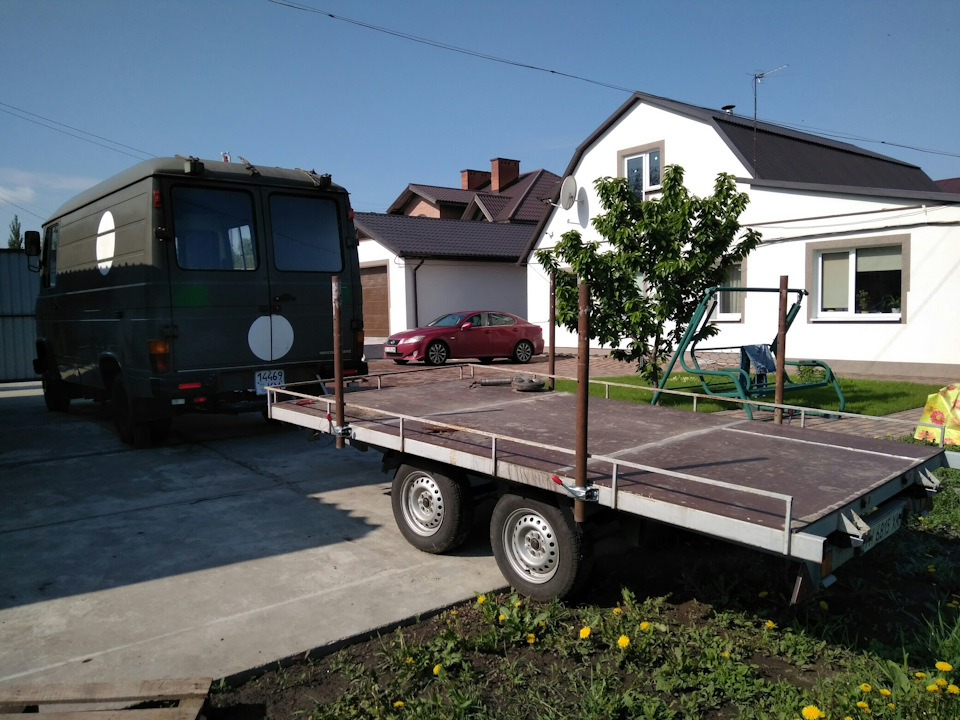 Перший виїзд за медом, нові колеса 1