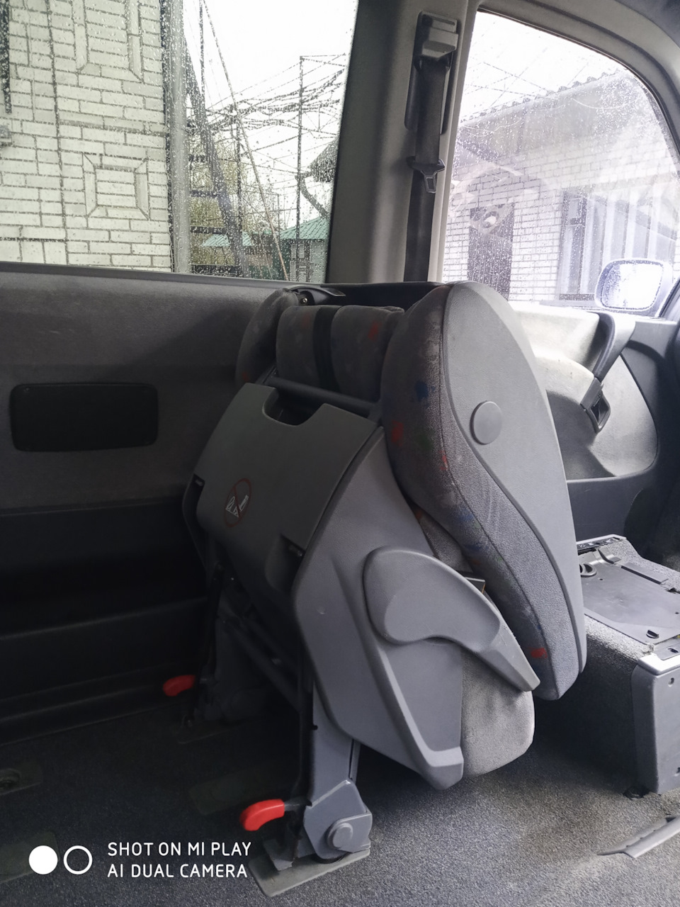 Як скласти сидіння V-class дорестайл 2