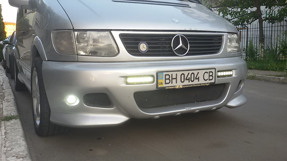 Додаткові DRL у передній бампер 1