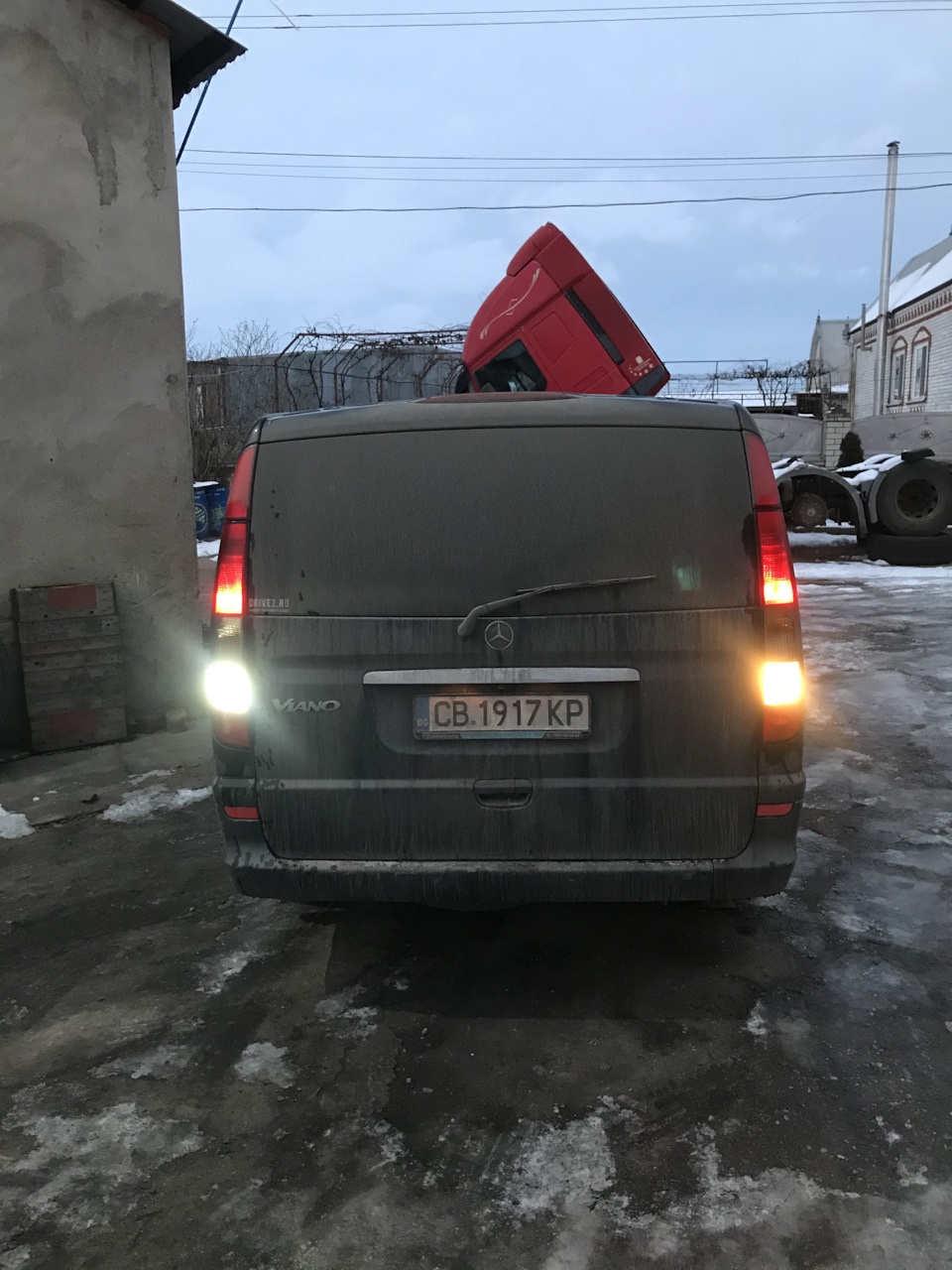 Льод лампи в задній хід і заміна хрестовин 2