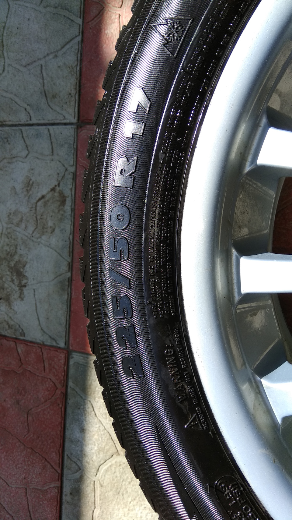 Готуй сани влітку MICHELIN ALPIN 225/50 r17 3