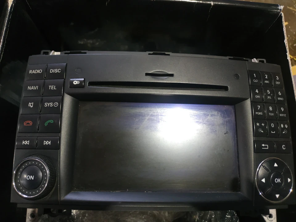 Установка Comand APS NTG 2.5 Mercedes та мультикермо.