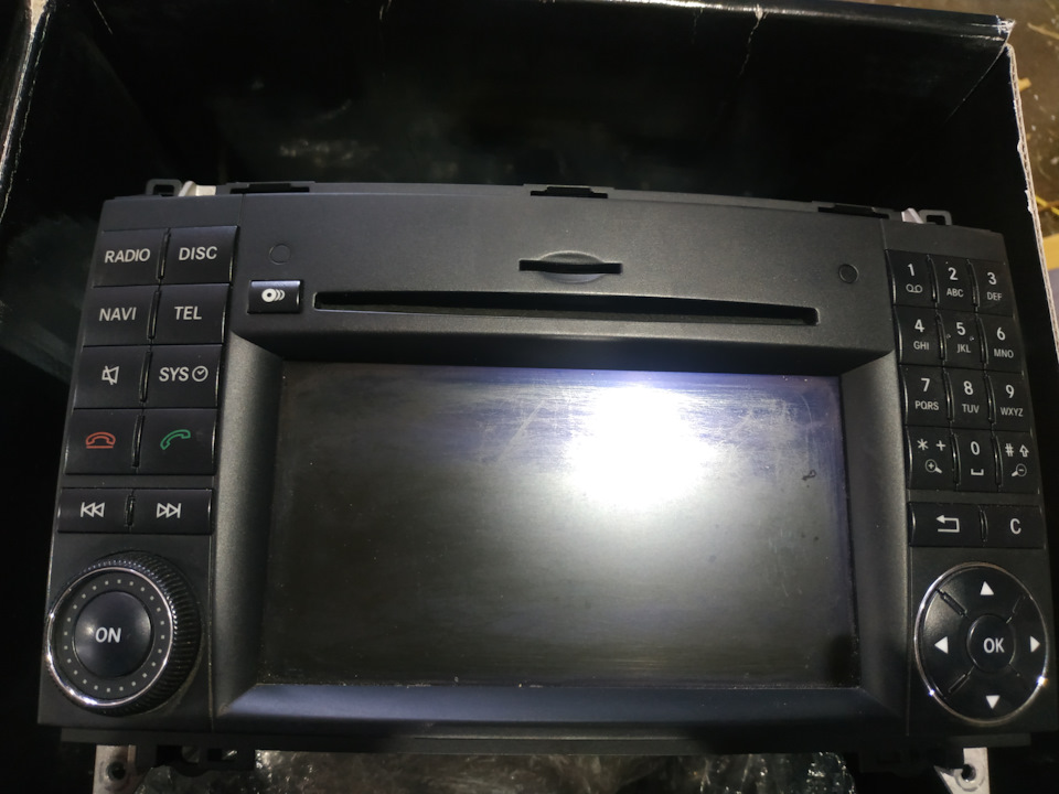 Установка Comand APS NTG 2.5 Mercedes та мультикермо. 1