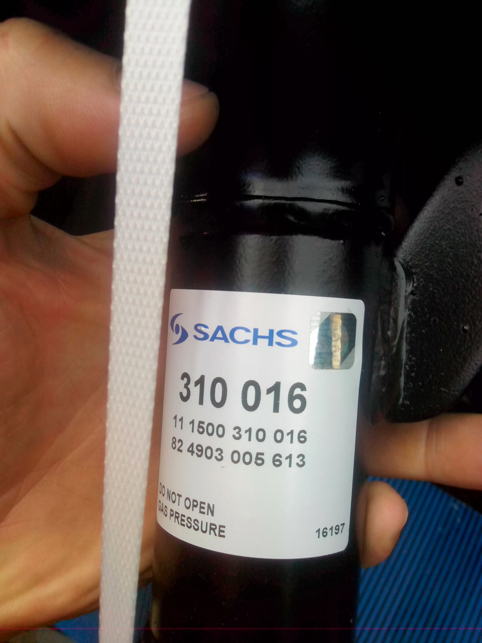 Заміна передніх стійок Sachs 3
