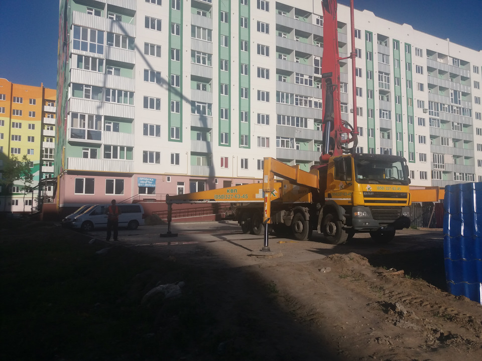 Заливаємо фонтан( пригнали слоника) 2