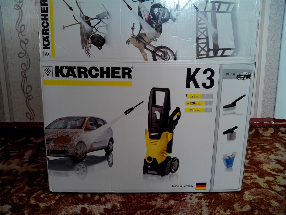 Прикупив мийку Karcher K3 Car 1