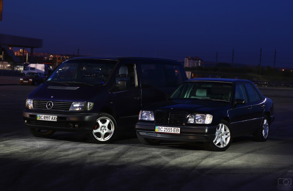 Good evening photo session w638 vs w124 1