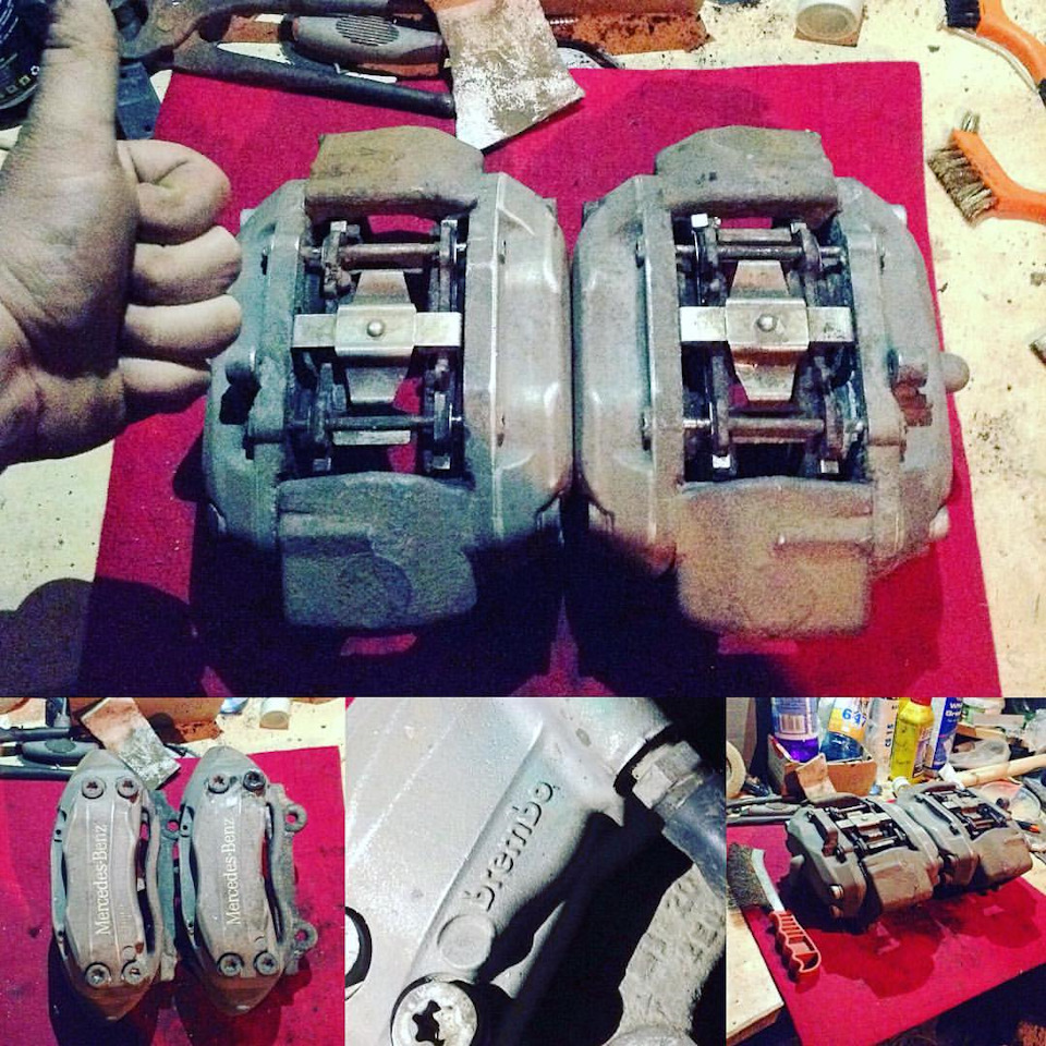 Тормоза BREMBO (4-х поршневі супорти) 3