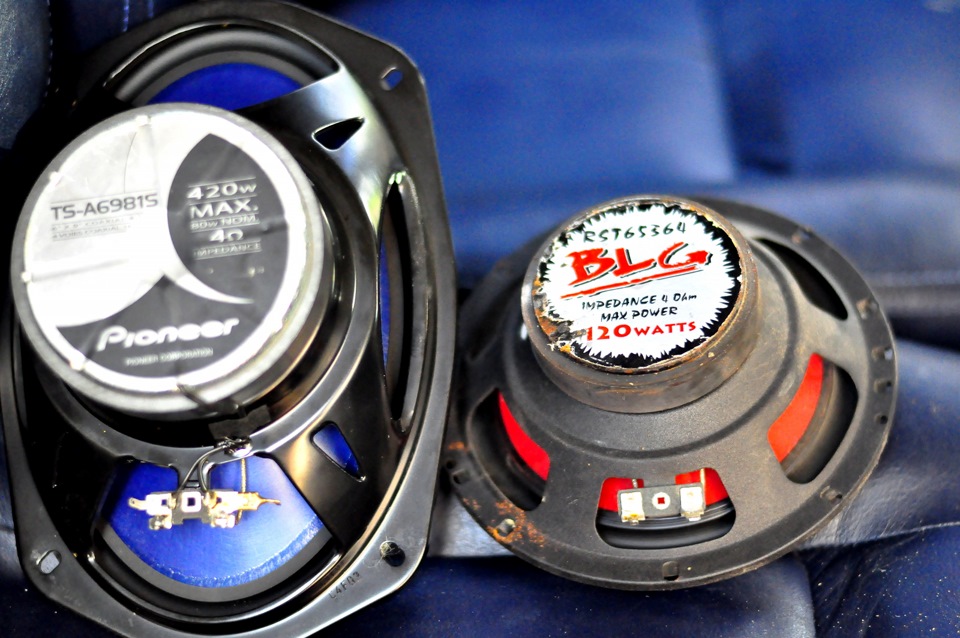 Запис №23 колонки Pioneer TS-A6991R + Лампочки 5
