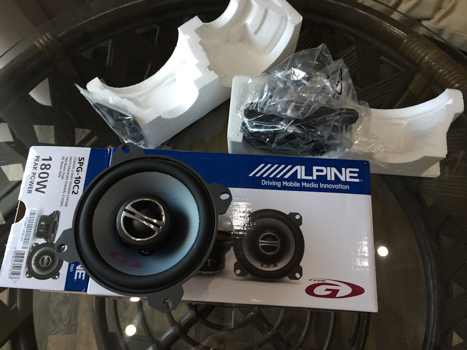 Купив акустику Alpine =) 5