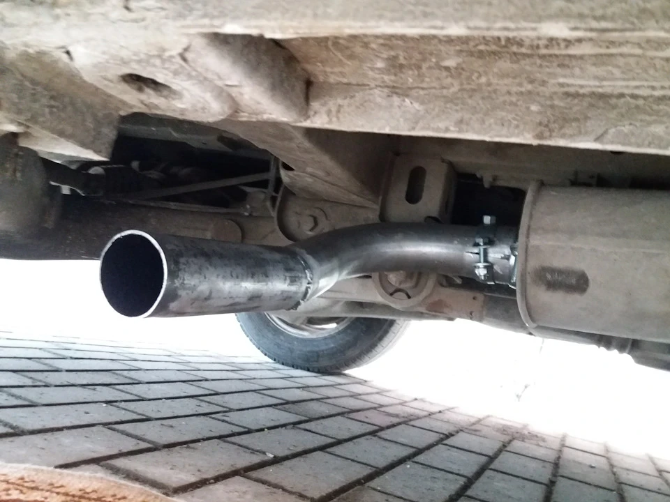 Трохи зайнялася вихлопом 115cdi 639