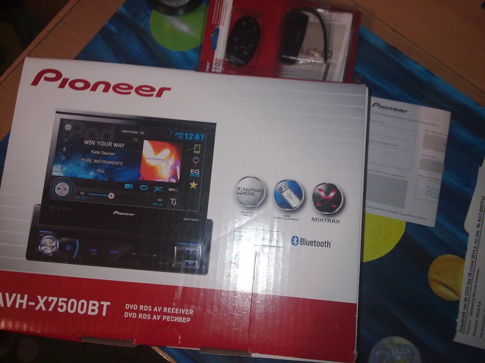 Нова голова Pioneer AVH-X7500BT 1