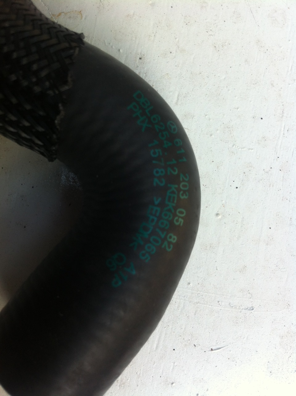 Заміна патрубока від блоку до теплообмінника (масляного радіатора) 2