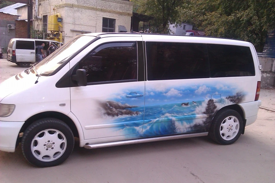 Фарбування в чорний мат