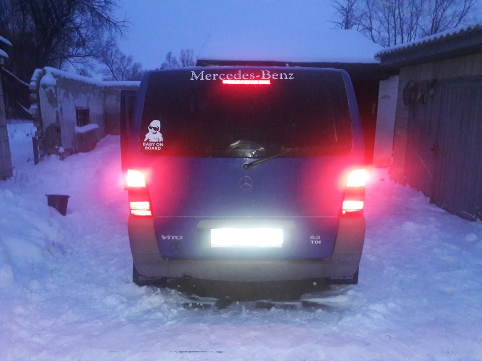 Габарити замість задніх ПТФ 3